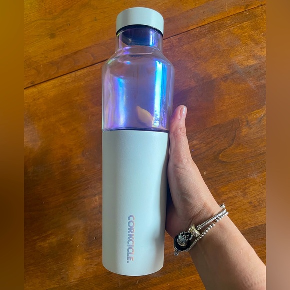 Corkcicle Iridescent Glass Water Bottle 20oz - Picture 1 of 1